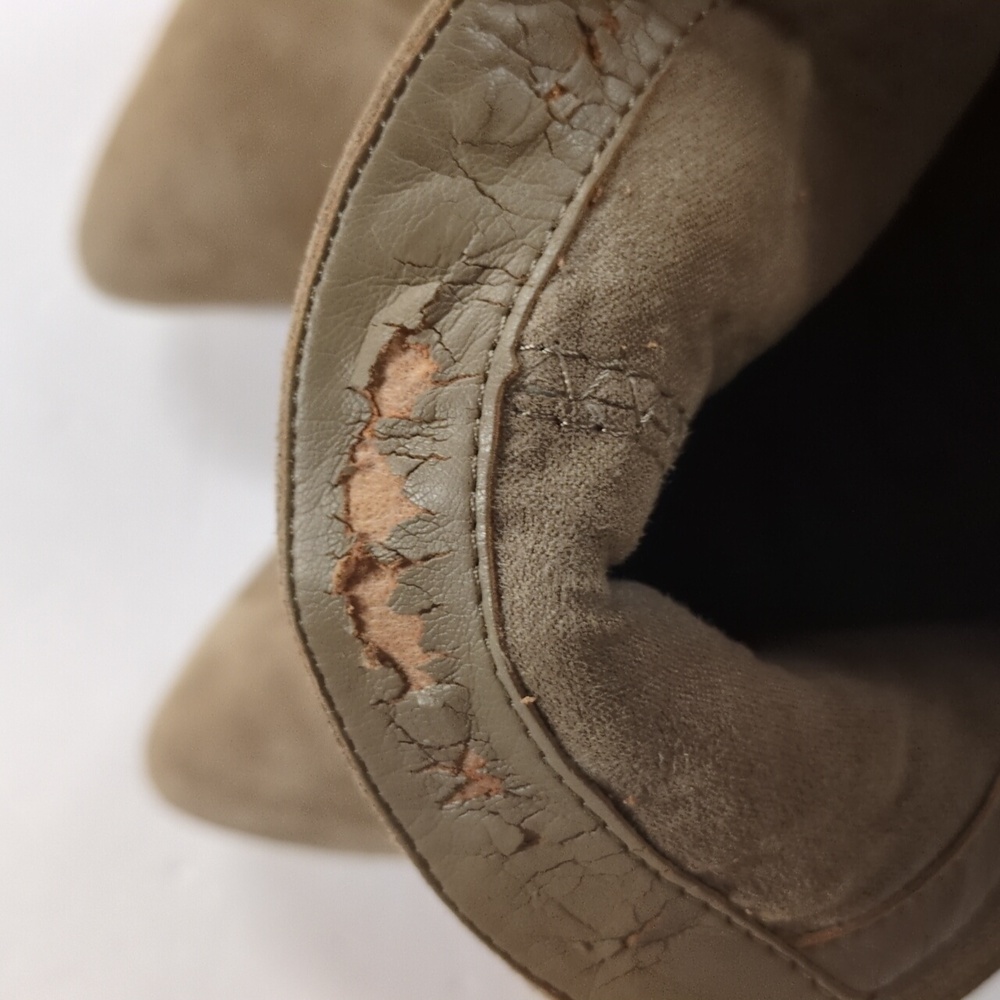 Sam Edelman Wally Tan Suede Studded Bootie Size 8 - Picture 10 of 11